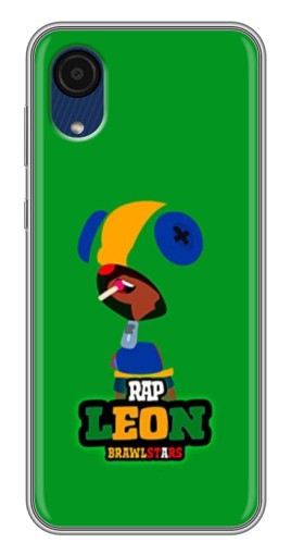 Чехол с печатью "RAP Leon" для Samsung Galaxy A03 Core