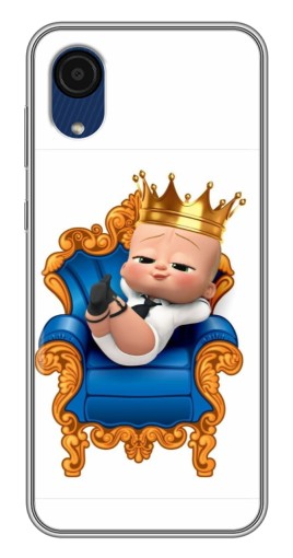 Чехол с печатью "Ребенок Король" для Samsung Galaxy A03 Core
