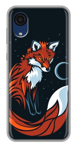 Чехол с печатью "Рыжая лиса" для Samsung Galaxy A03 Core