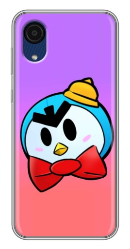Силиконовый чехол с изображением "С бабочкой" для Samsung Galaxy A03 Core