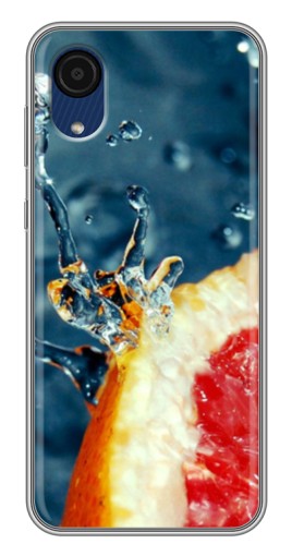 Чехол с печатью "Сочный грейпфрут" для Samsung Galaxy A03 Core