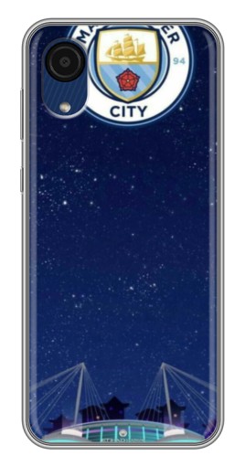Силиконовый чехол с изображением "Стадион Ман Сити" для Samsung Galaxy A03 Core