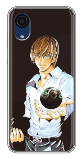 Чехол с печатью "Стильный Лайт Ягами" для Samsung Galaxy A03 Core