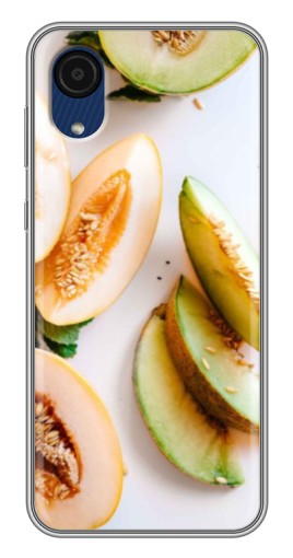 Чехол с печатью "Свежие дыньки" для Samsung Galaxy A03 Core