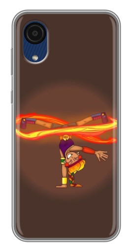 Чехол с принтом "Танцующая Амбер" для Samsung Galaxy A03 Core