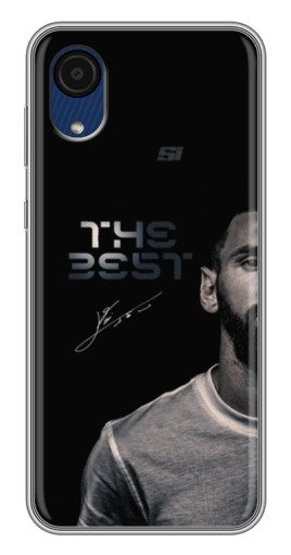 Чехол с печатью "The Best Messi" для Samsung Galaxy A03 Core