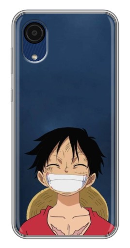 Чехол с картинкой "Улыбка Монки" для Samsung Galaxy A03 Core