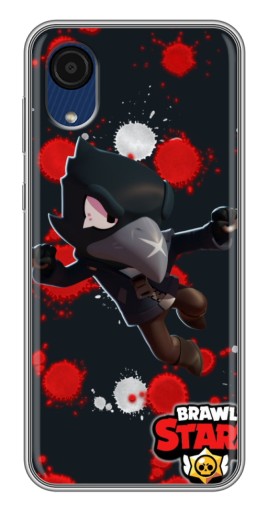 Чехол с принтом "Ворон Бравл Старс" для Samsung Galaxy A03 Core