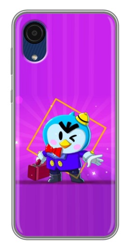 Чехол с принтом "Яркий пингвин" для Samsung Galaxy A03 Core