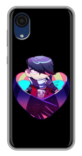 Чехол с печатью "Задумчивый Эд" для Samsung Galaxy A03 Core