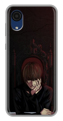 Чехол с принтом "Задумчивый Ягами" для Samsung Galaxy A03 Core