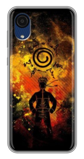 Чехол с печатью "Золотой Наруто" для Samsung Galaxy A03 Core