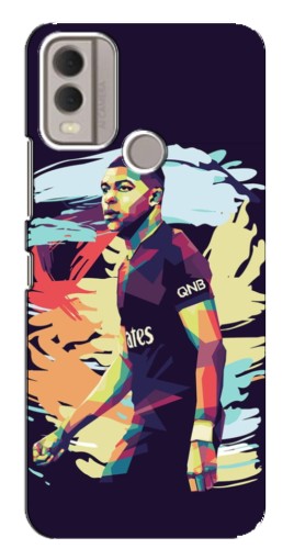 Чехол с печатью "ART Mbappe" для Nokia C22