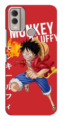Чехол с печатью "Атакующий D Luffy" для Nokia C22