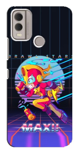 Силиконовый чехол с изображением "Brawl MAX" для Nokia C22