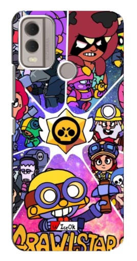 Чехол с принтом "Brawl заставка" для Nokia C22