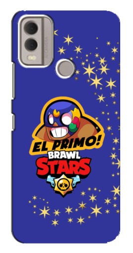 Чехол с картинкой "El Primo в маске" для Nokia C22
