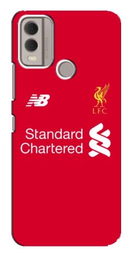 Чехол с картинкой "Форма Liverpool" для Nokia C22