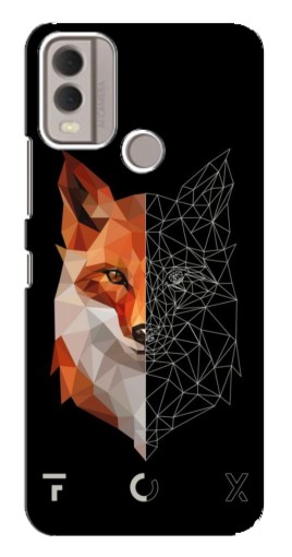 Чехол с картинкой "Fox" для Nokia C22