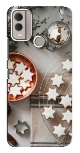 Чехол с печатью "Имбирные звездочки" для Nokia C22