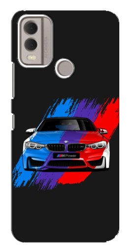 Силиконовый чехол с изображением "Красочный BMW" для Nokia C22