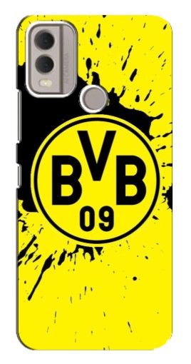 Силиконовый чехол с изображением "Красочный лого BVB" для Nokia C22