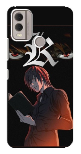 Чехол с печатью "Лайт Ягами Death Note" для Nokia C22
