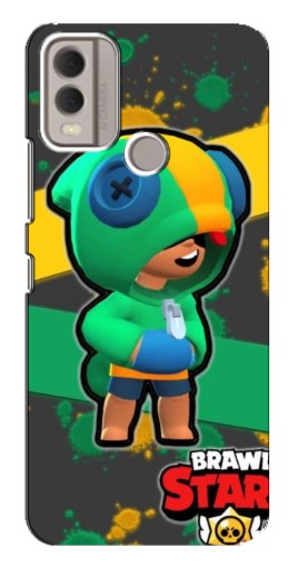 Чехол с печатью "Leon Brawl Stars" для Nokia C22