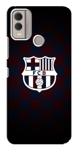 Силиконовый чехол с изображением "Лого FCB" для Nokia C22
