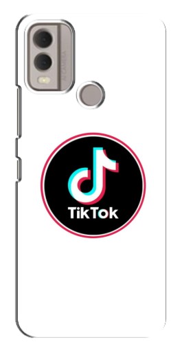 Чехол с печатью "Лого Тик Ток" для Nokia C22
