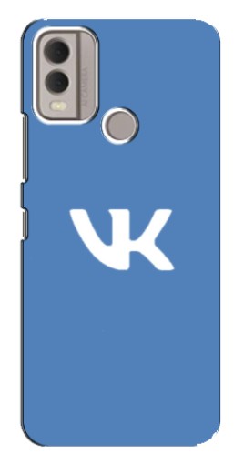 Чехол с печатью "Лого ВК" для Nokia C22