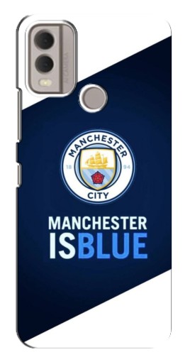 Чехол с печатью "Manchester is Blue" для Nokia C22
