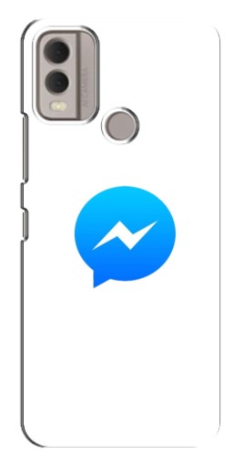 Чехол с печатью "messenger logo" для Nokia C22
