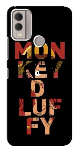 Силиконовый чехол с изображением "Monky d Luffy" для Nokia C22