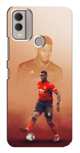 Силиконовый чехол с изображением "Pogba с Манчестера" для Nokia C22