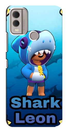 Чехол с принтом "Shark Leon" для Nokia C22