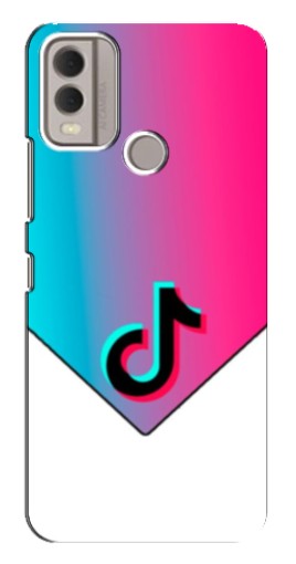 Чехол с принтом "Tiktok Logo" для Nokia C22