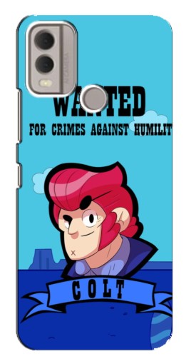 Чехол с картинкой "WANTED COLT" для Nokia C22
