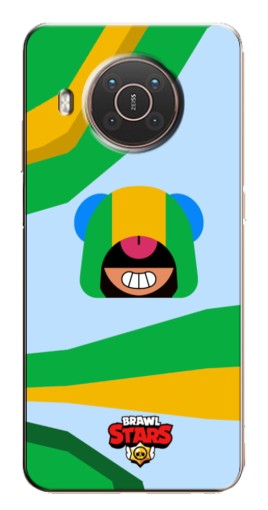 Чехол с принтом "Арт Леон" для Nokia X10