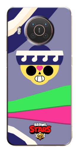 Чехол с печатью "Арт Poco" для Nokia X10