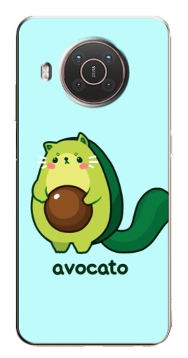 Чехол с принтом "Avocato" для Nokia X10
