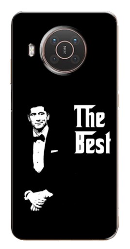 Чехол с печатью "Best Футболист" для Nokia X10