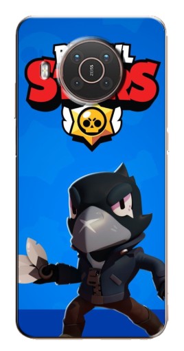 Чехол с принтом "Боевой Crow" для Nokia X10