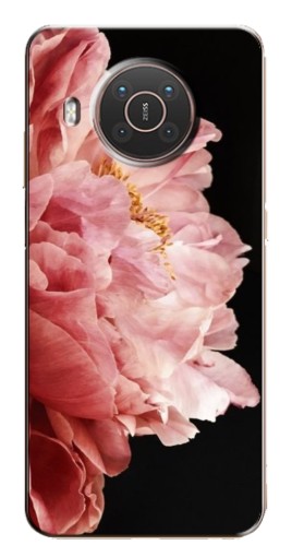 Чехол с принтом "Большой пион " для Nokia X10