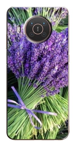 Силиконовый чехол с изображением "Букет лаванды" для Nokia X10