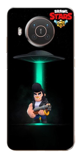 Силиконовый чехол с изображением "Bull инопланетянин" для Nokia X10