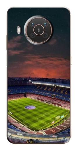 Чехол с картинкой "Камп Ноу" для Nokia X10