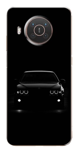 Чехол с печатью "Черный бумер" для Nokia X10
