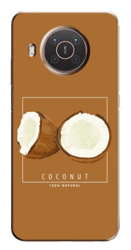 Чехол с картинкой "Coconut" для Nokia X10