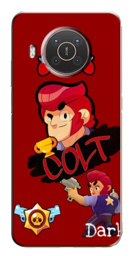 Чехол с принтом "Dark Colt" для Nokia X10